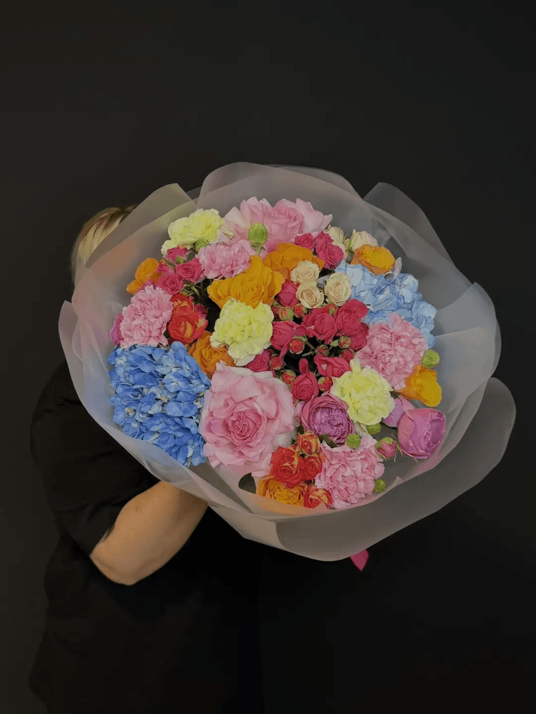 Букет «ЯРКИЙ ДОФАМИНОВЫЙ БУКЕТ» — фото 1