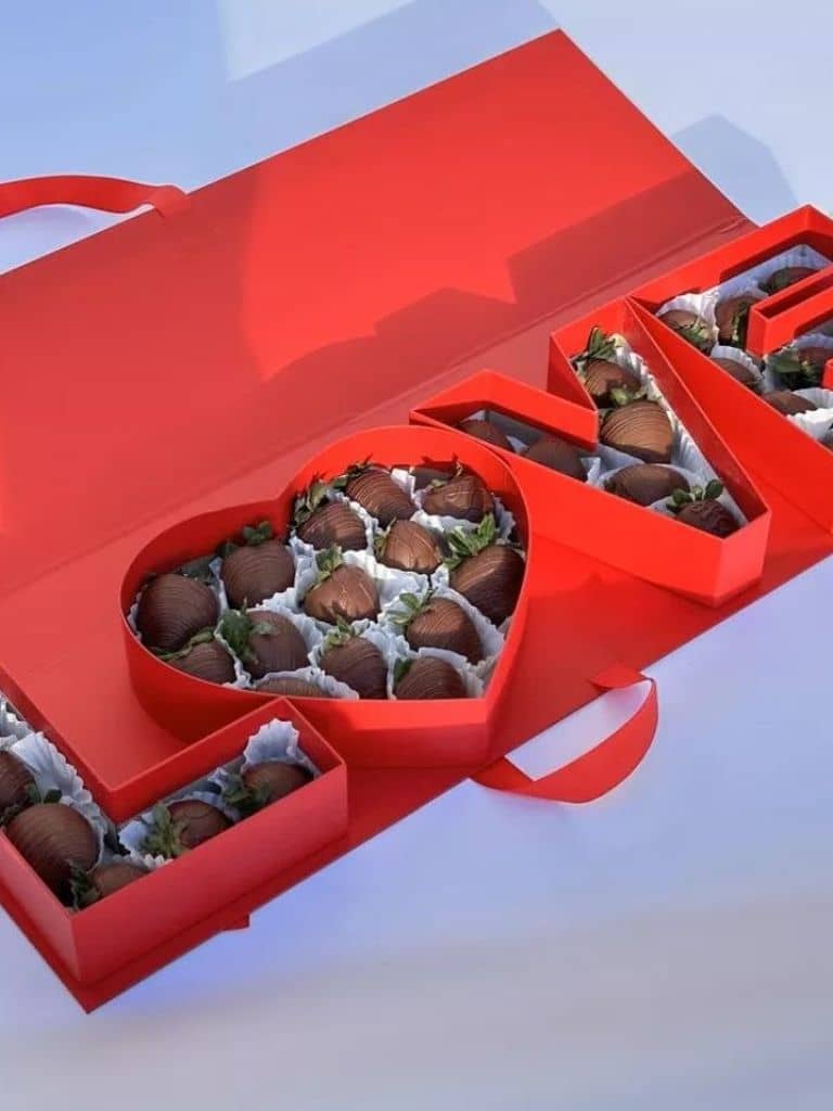 Букет «Клубника в шоколаде#1 30шт» — ЛИЛИТ Симферополь