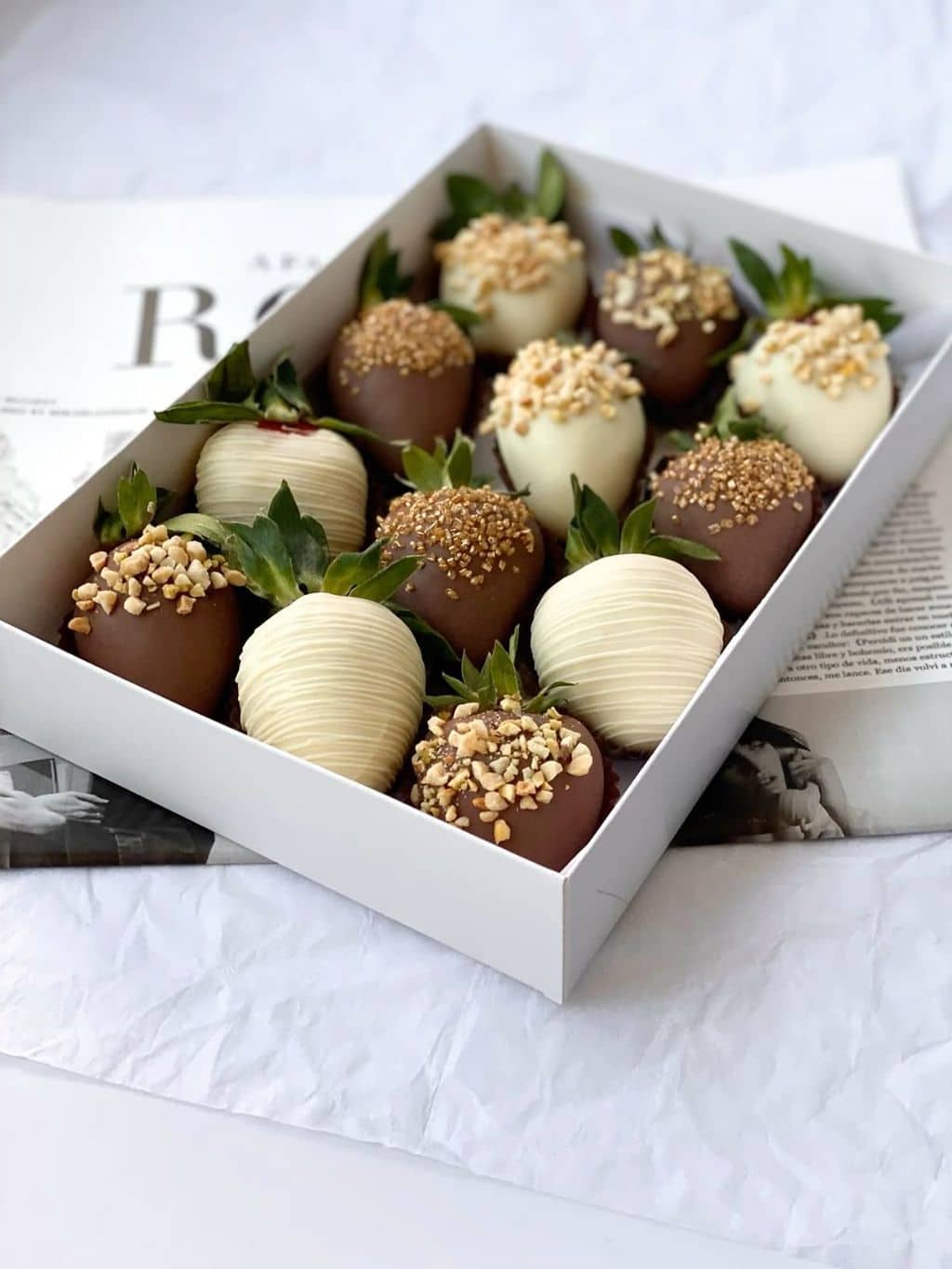 Купить Клубника в шоколаде#2 12шт, Клубника в шоколаде