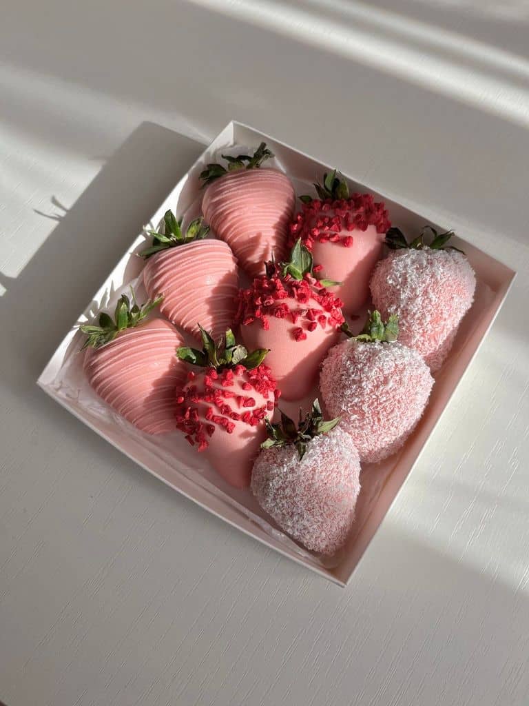 Букет «Клубника в шоколаде#3 9шт» — ЛИЛИТ Симферополь