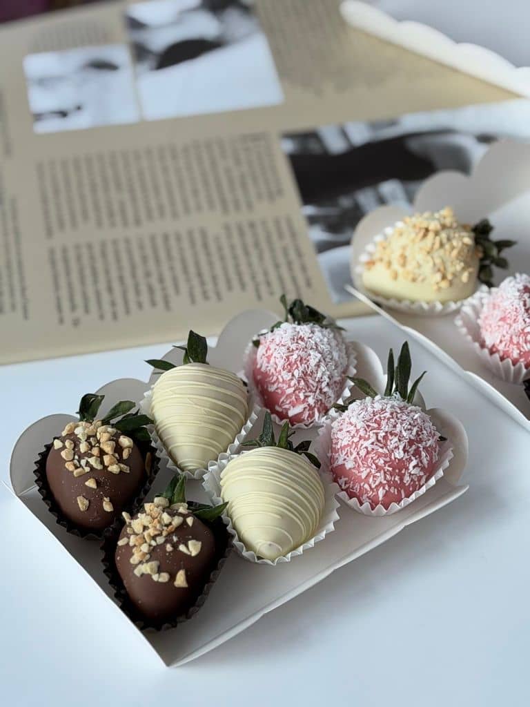 Букет «Клубника в шоколаде#1 6шт» — ЛИЛИТ Симферополь